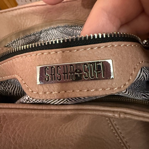 Sasha + Sofi Tan Leather Bag - Picture 4 of 10